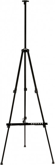 Мольберт переносной с полкой и держателем для кистей