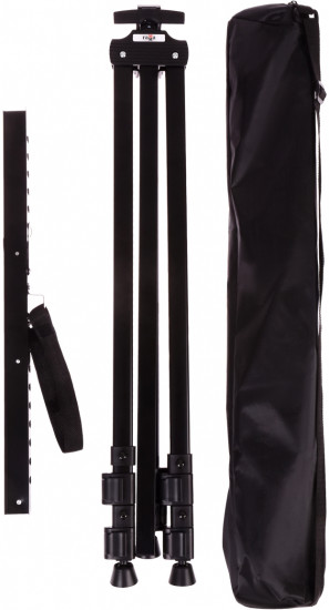 Мольберт переносной с полкой и держателем для кистей