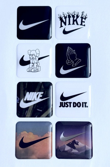 Набор стикеров 3d