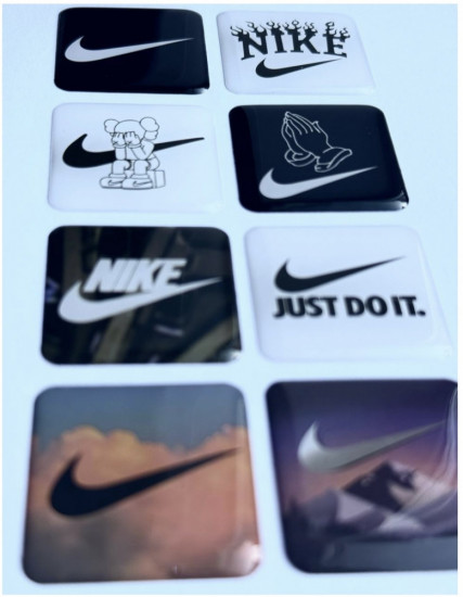 Набор стикеров 3d