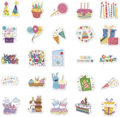 Набор наклеек «Happy Birthday» - Фото 2