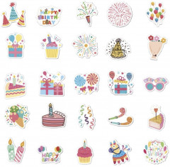 Набор наклеек «Happy Birthday» - Фото 3