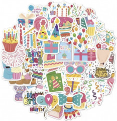 Набор наклеек «Happy Birthday» - Фото 5