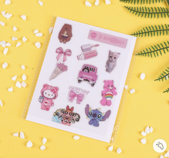 Набор 3D-стикеров