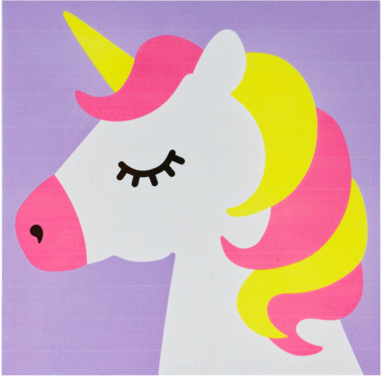 Аппликация помпонами «Единорог»