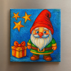 Набор раскрасок на магните «Новый год» - Фото 3