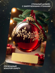 Набор мини-открыток новогодних с предсказаниями - Фото 4