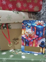 Набор мини-открыток новогодних с предсказаниями - Фото 10