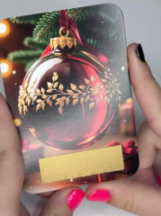 Набор мини-открыток новогодних с предсказаниями - Фото 12