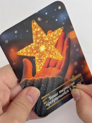 Набор мини-открыток новогодних с предсказаниями - Фото 13