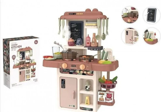 Детская кухня с паром, музыкой и светом