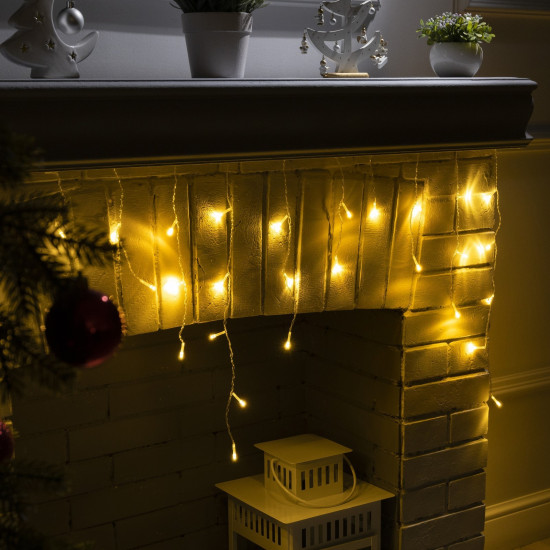 Электрогирлянда -бахрома с переходником