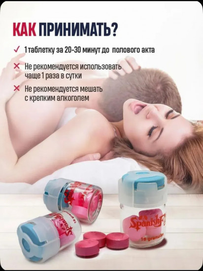 Виагра для женщин «Spanish Fly»