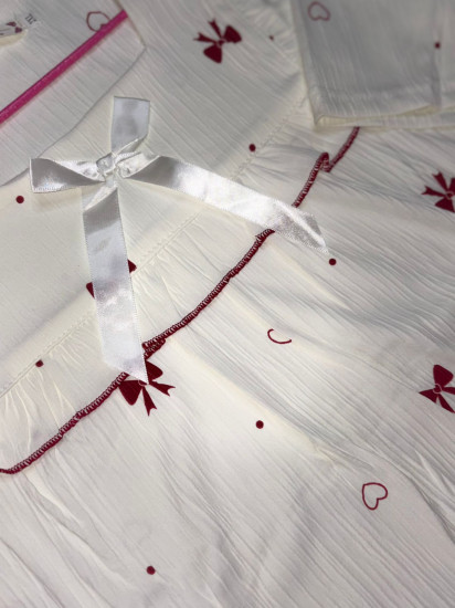 Пижама-двойка «Красные бантики»