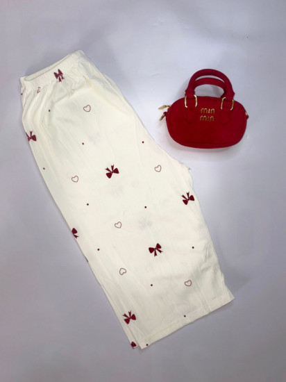 Пижама-двойка «Красные бантики»