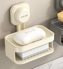 Настенная мыльница с держателем - Фото 2