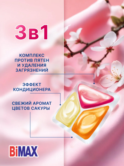 Капсулы для стирки «Цветы сакуры»