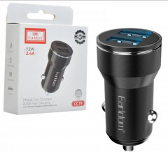 АЗУ ES-CC19 2.1A 2xUSB порта - Фото 1