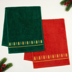 Набор махровых полотенец «С новым счастьем» - Фото 1