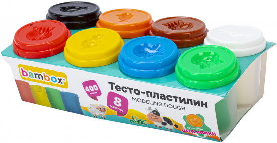 Тесто-пластилин для лепки супер пластичное