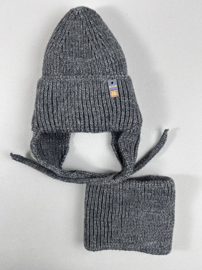 Детский зимний комплект со снудом для мальчиков