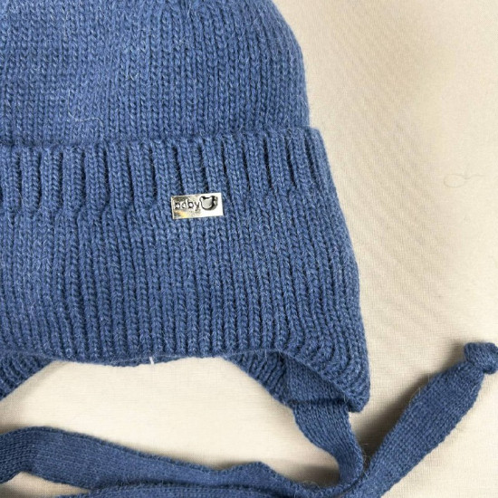 Детский зимний комплект шапка со снудом для мальчиков