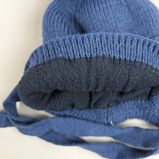 Детский зимний комплект шапка со снудом для мальчиков