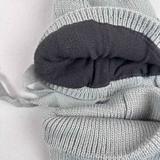 Детский зимний комплект со снудом для мальчиков