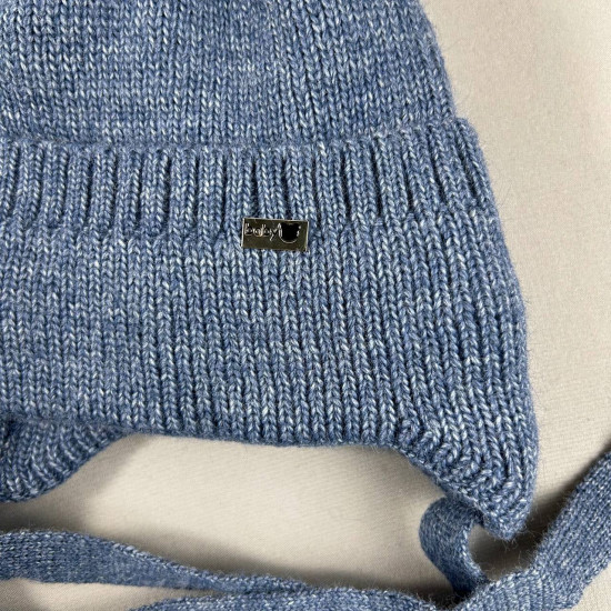 Детский зимний комплект шапка со снудом для мальчиков