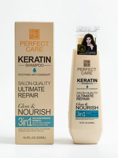 Шампунь для волос «Perfect Care Keratin Shampoo»