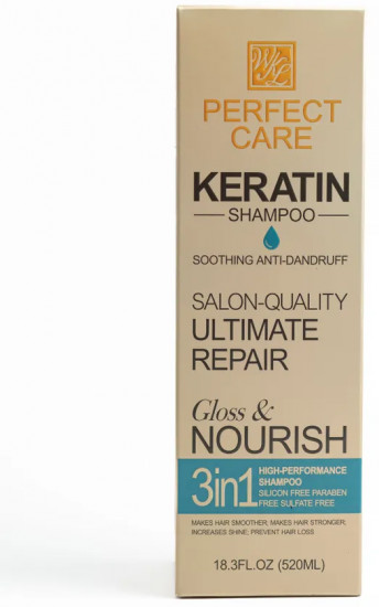 Шампунь для волос «Perfect Care Keratin Shampoo»