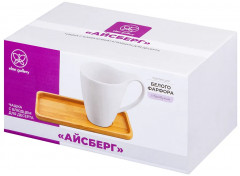 Набор чашек с блюдцами для десерта «Айсберг» - Фото 8