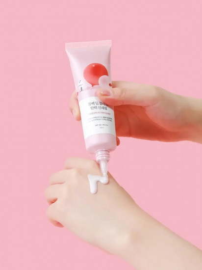 Солнцезащитная сыворотка для лица «Camellia Deep Collagen Firming Sun Serum» SPF50+