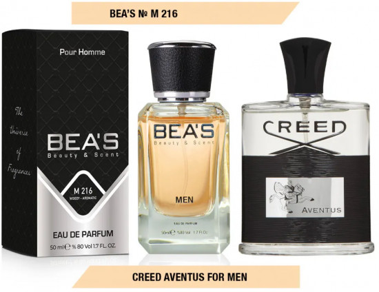 Парфюмированная вода по мотивам Creed Aventus «M216»