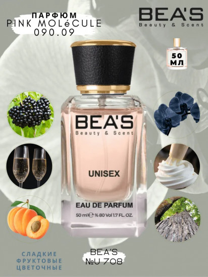 Парфюмированная вода по мотивам Zarkoperfume Pink Molecule 090 09 «U708»