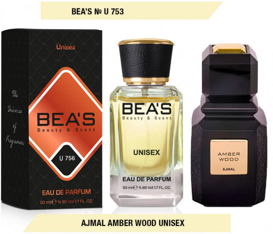 Парфюмированная вода по мотивам Ajmal Amber Wood «U753»