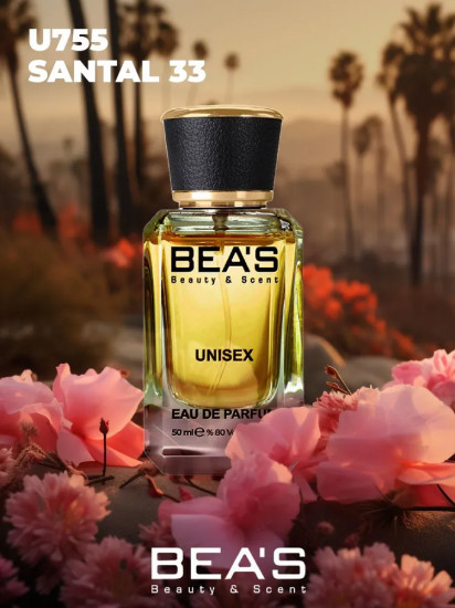 Парфюмированная вода по мотивам Le Labo Santal 33 «U755»