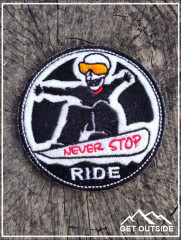 Шеврон «Never Stop Ride. Никогда не останавливайся - Фото 2