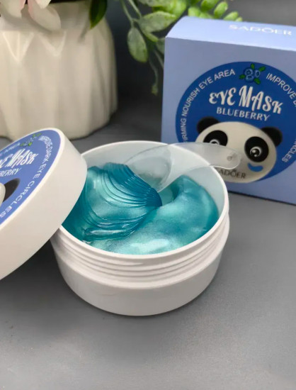 Гидрогелевые патчи для глаз с голубикой «Eye Mask blueberry»