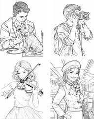 Детская раскраска «Мир профессий» - Фото 1