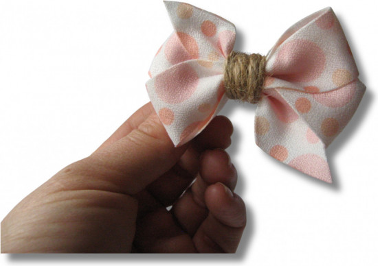 Бантики на зажимах для волос ручной работы «Pastel bows collection»