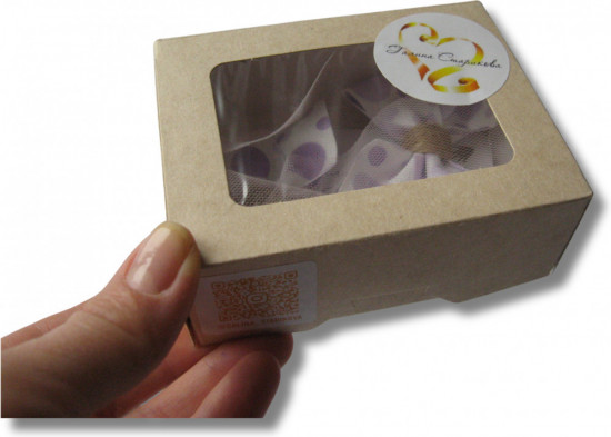 Бантики на зажимах для волос ручной работы «Pastel bows collection»