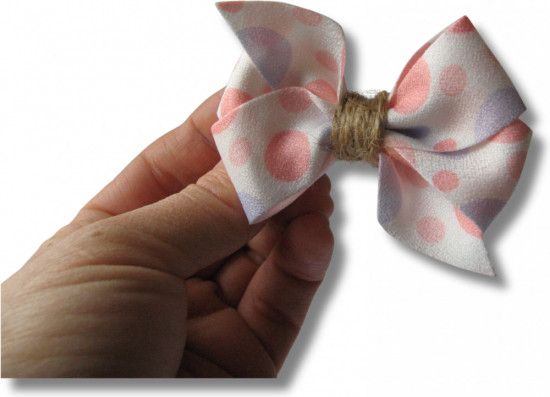 Бантики для волос ручной работы на зажимах «Pastel bows collection»