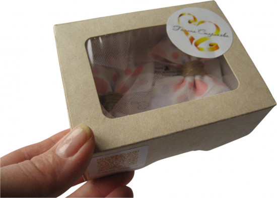 Бантики для волос ручной работы на зажимах «Pastel bows collection»