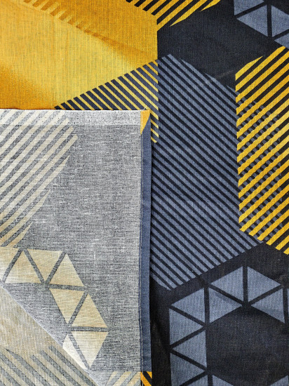 Простыня «Золотые шестигранники»