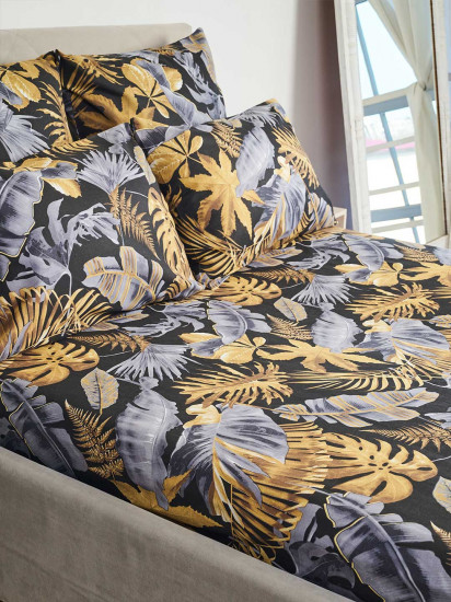 Простыня на резинке «Золотые джунгли»
