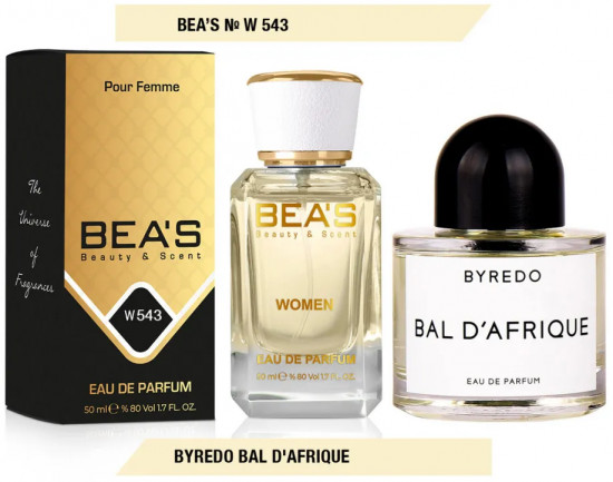 Парфюмированная вода по мотивам Byredo Bal D'afrique «W543»