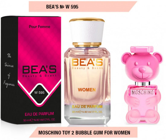 Парфюмированная вода по мотивам Moschino Toy 2 Bubble Gum «W595»