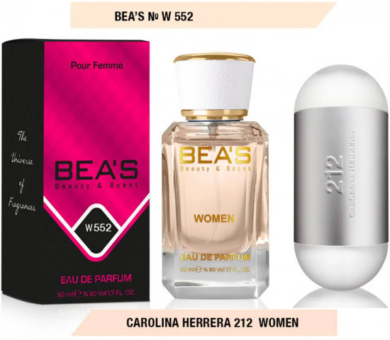 Парфюмированная вода по мотивам Carolina Herrera 212 «W552»
