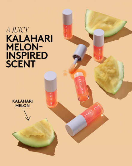 Масло для губ «Fenty Treatz Hydrating Strengthening Lip Oil», тон Kalahari Melon